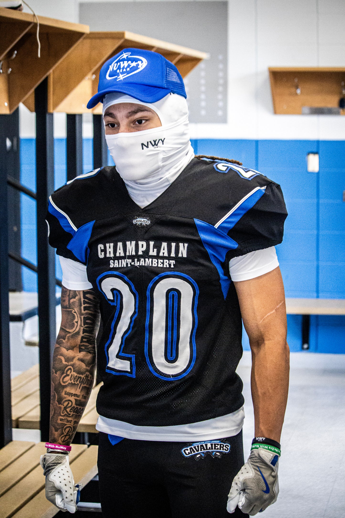 White Ski Mask
