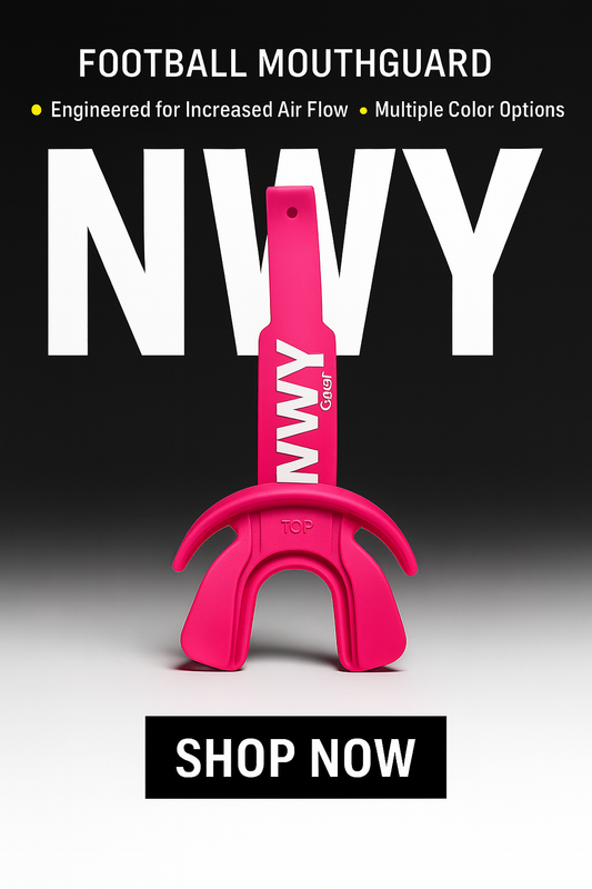 Bright Pink NuWay Mouth Guard