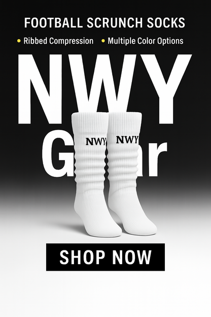 White Scrunch Socks