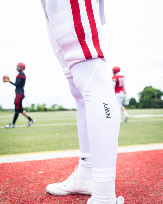 White Compression Tights